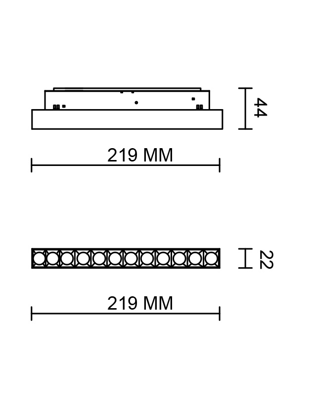 Lineer Onikili Lens Armatür