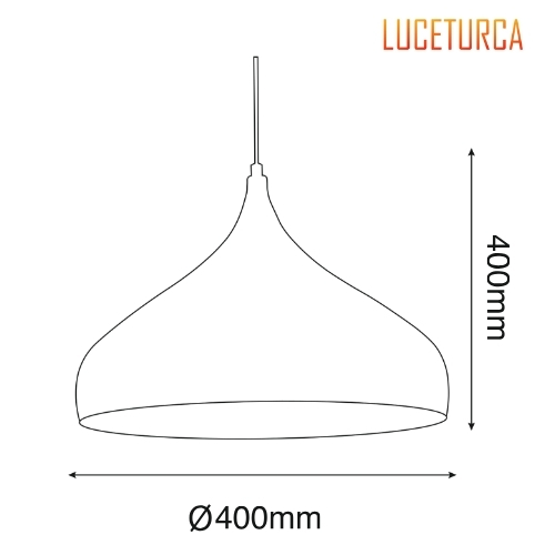 Luceturca DMS-1002 Siyah & Gold Dekoratif Sarkıt Avize Armatür