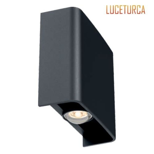 Luceturca OA-1021 Tekli Spot Başlıklı Kompakt LED Dış Mekan Aplik – 2W (110x100mm)
