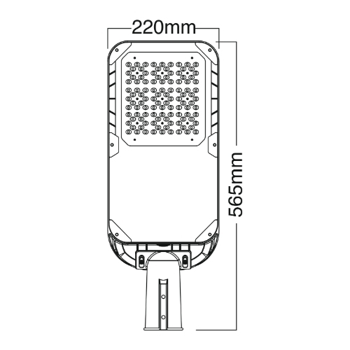 Luceturca OA-1090 Yüksek Güçlü LED Yol ve Sokak Aydınlatma Armatürü Lamba 565x220mm