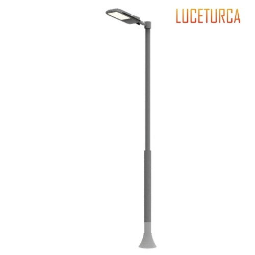 Luceturca Modern Solar LED Aydınlatma Direği – 5 Metre | OA-1095