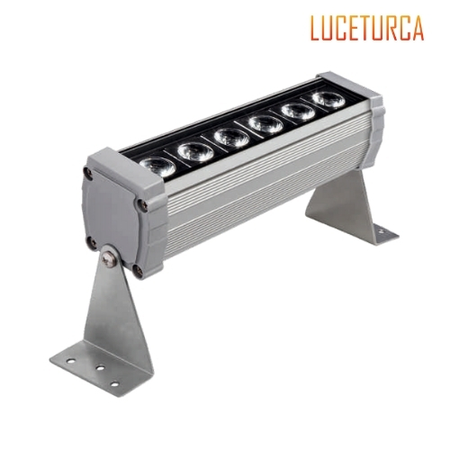 Luceturca OA-1100 Kompakt LED Wallwasher Armatür – 7Ledli,  100x60mm Gövde