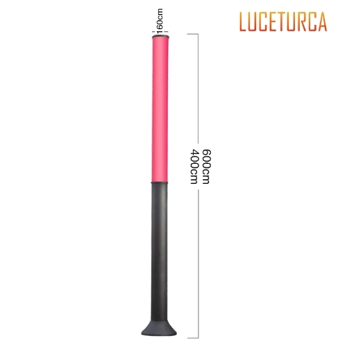 Luceturca OA-1104 Renkli Silindirik Aydınlatma Direği – 160 mm Çap, 400/600 cm Yükseklik