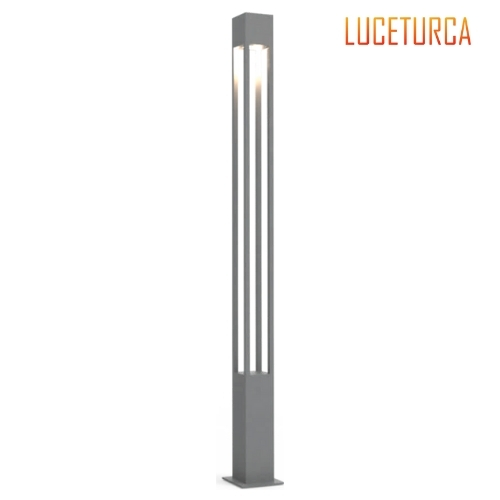 Luceturca OA-1105 Dikey Izgara Tasarımlı LED Aydınlatma Direği – 160 mm, 400/600 cm Yükseklik