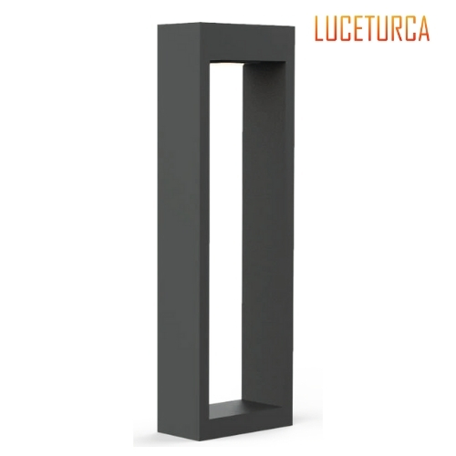 Luceturca OA-1108 Modern Dikdörtgen LED Bahçe Aplik Direği – 800 mm Yükseklik