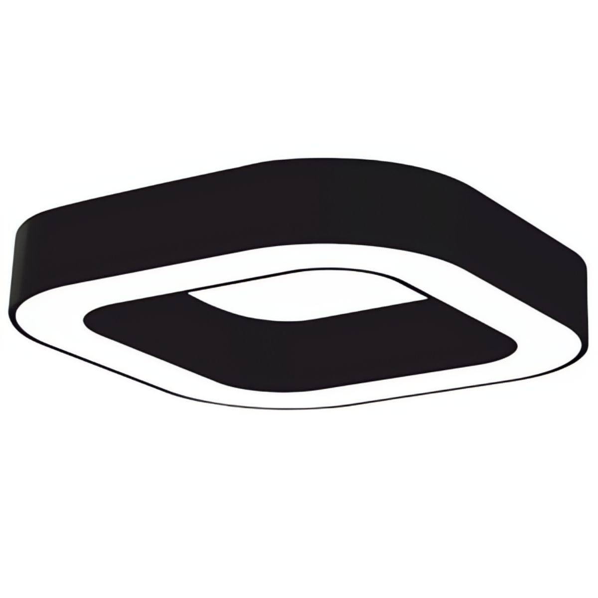 Dekoratif Aydınlatma Sıva Üstü Sarkıt Köşe Radyüslü Kare Armatür Karroue Serisi SÜ 2115 SRK 1109