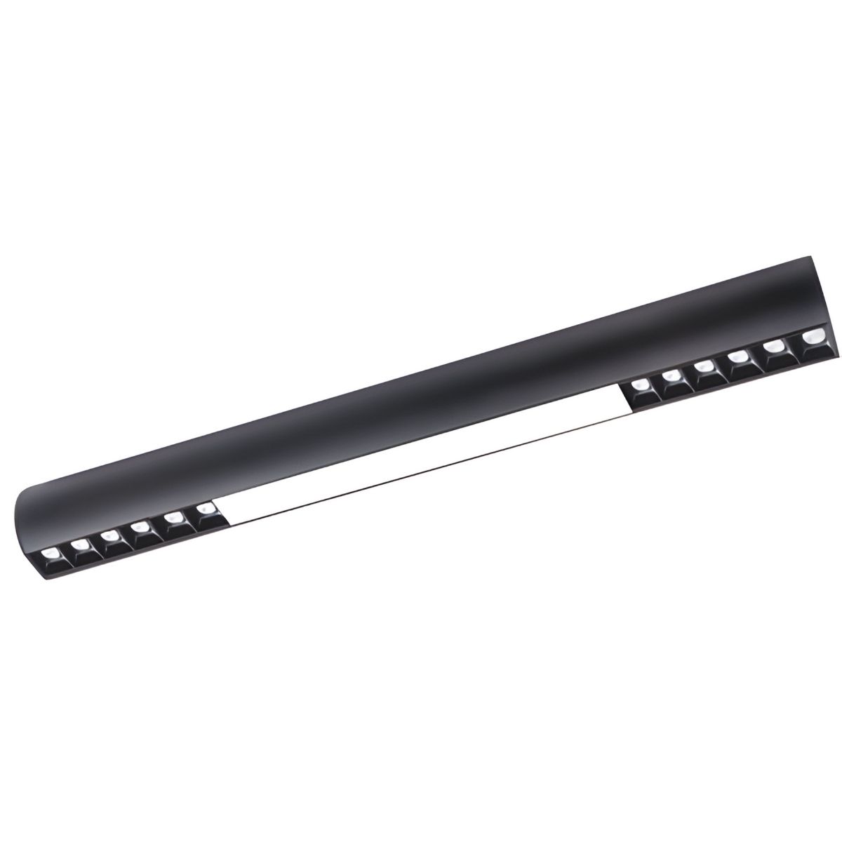 Sıva Üstü Sarkıt Boru Tipi Alüminyum Lensli Lineer Armatür Lineer Aydınlatma Frame Serisi FRM 14027