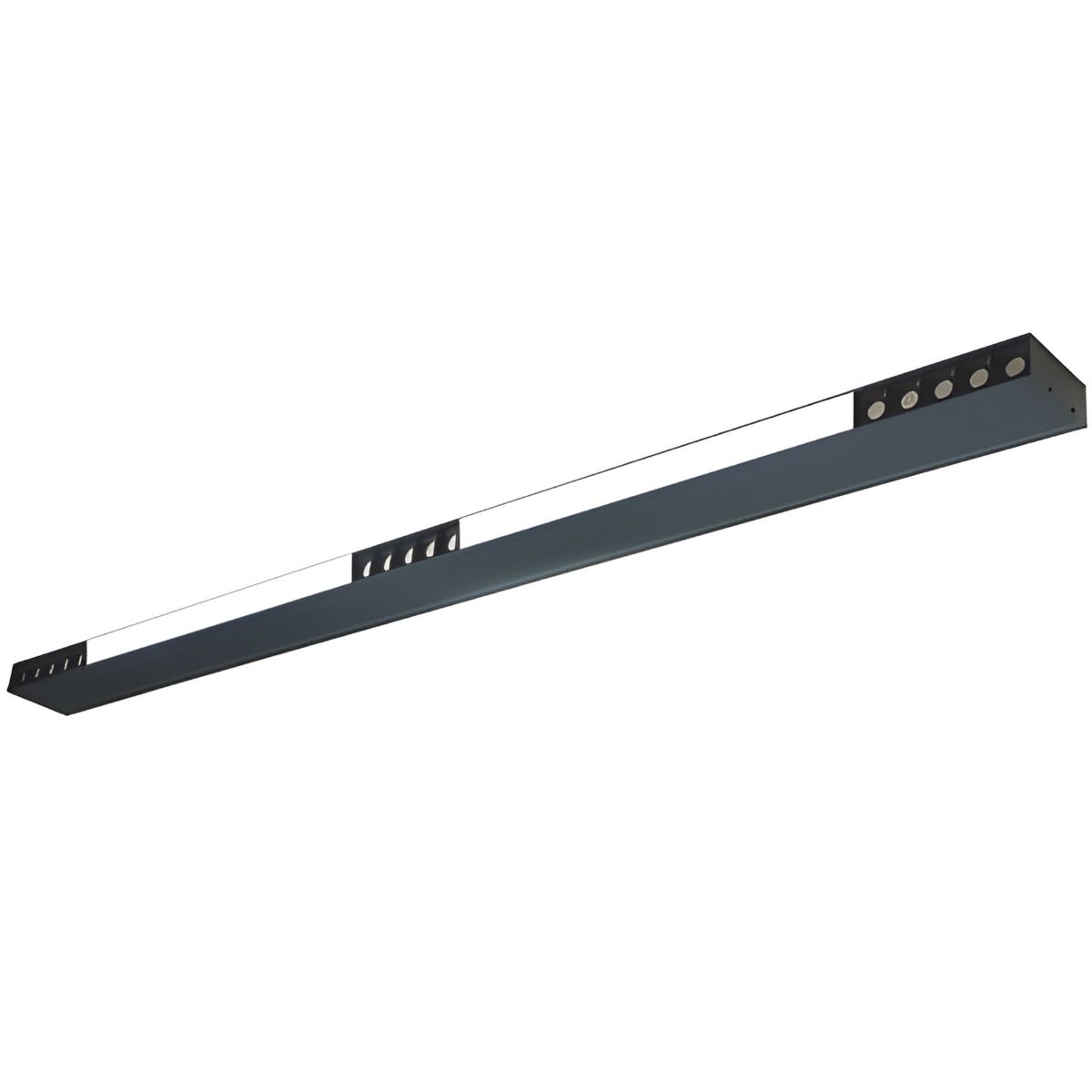 Sıva Üstü Sarkıt Alüminyum Lensli Lineer Armatür Lineer Aydınlatma Frame Serisi FRM 14017