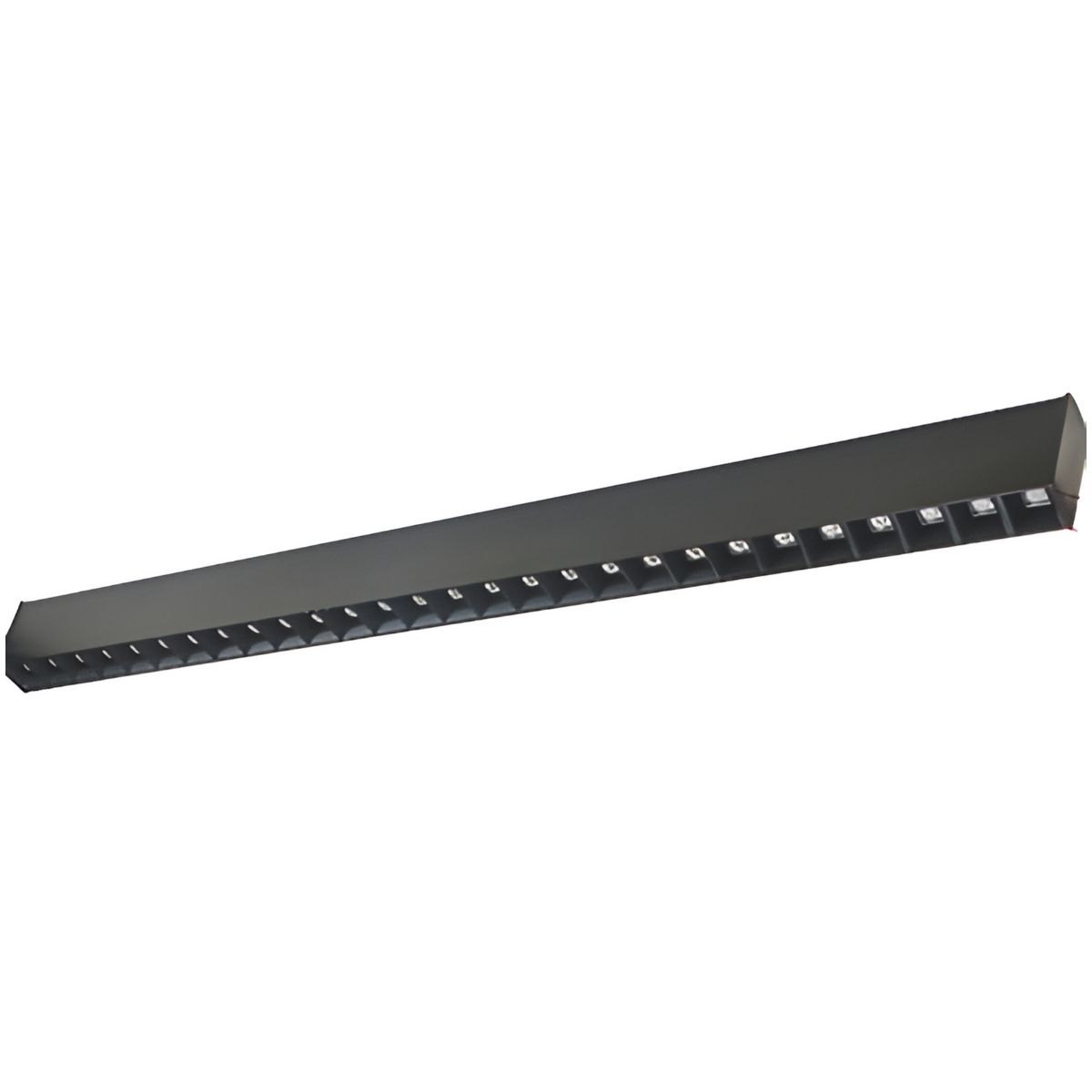 Sıva Üstü Sarkıt Alüminyum Mikroprizmatik Lensli Lineer Armatür Lineer Aydınlatma Frame Serisi FRM 14030